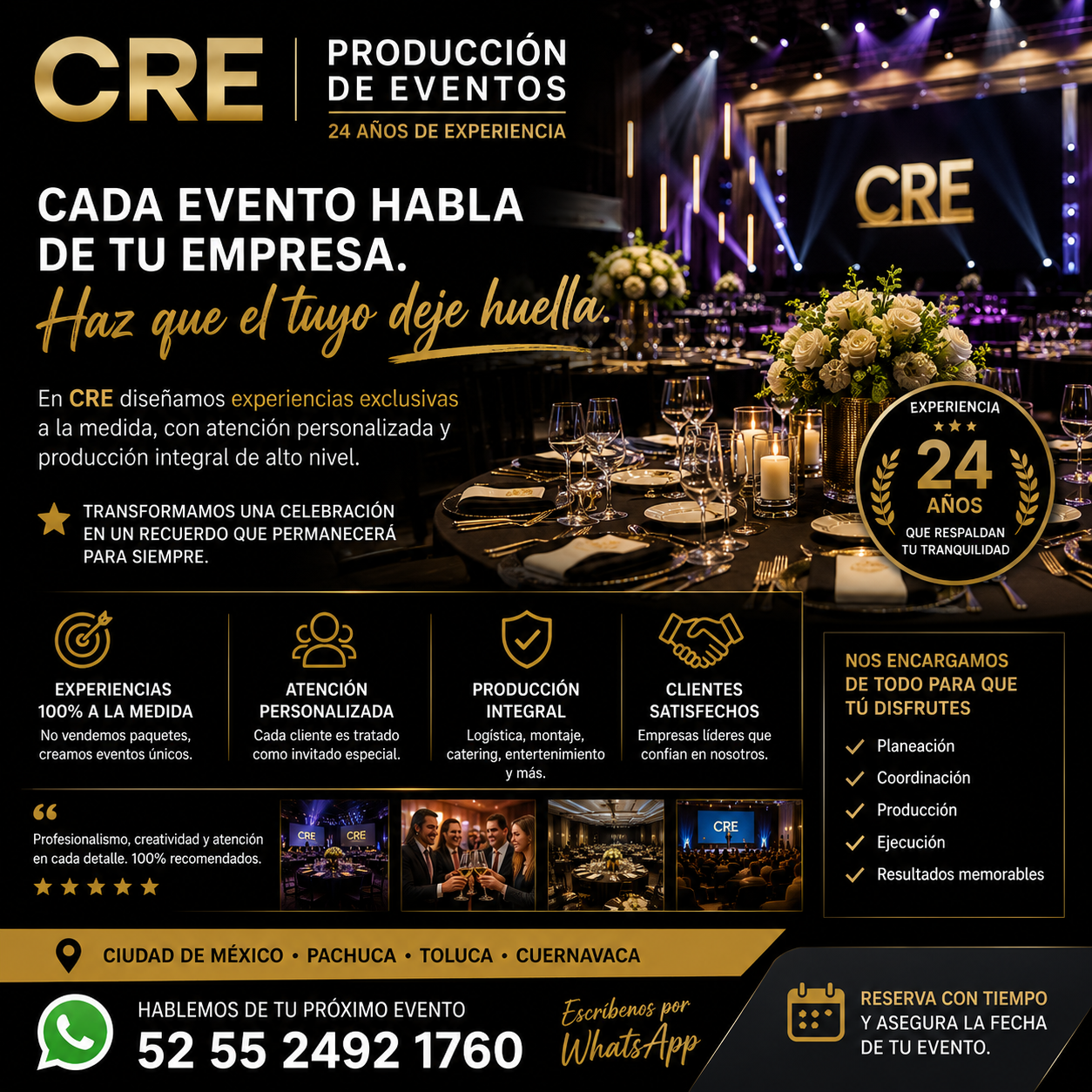 Fiestas De Fin De Año Para Empresas En CDMX