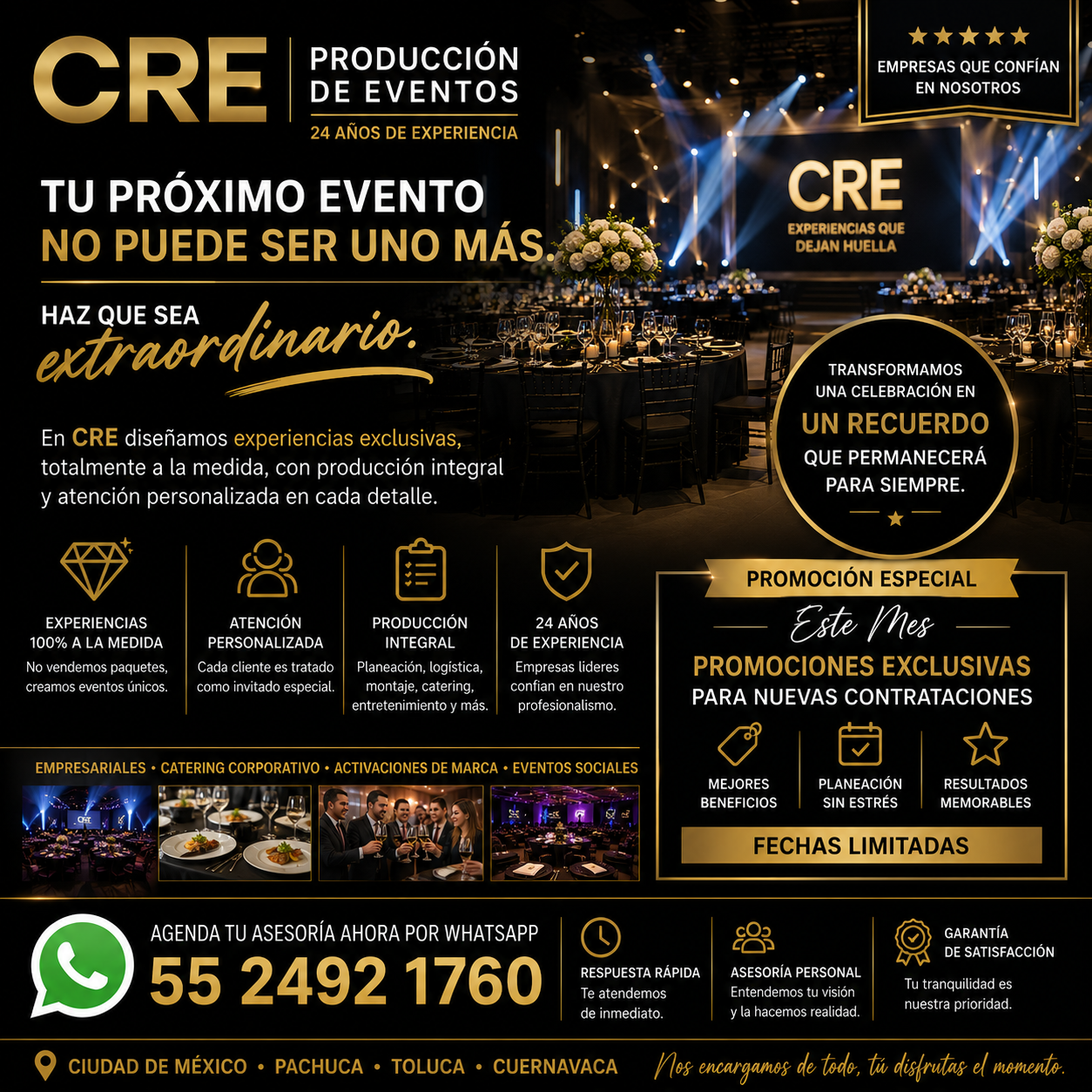 Fiestas De Fin De Año Para Empresas En CDMX