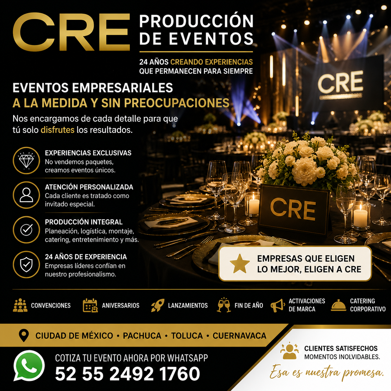 Fiestas De Fin De Año Para Empresas En CDMX